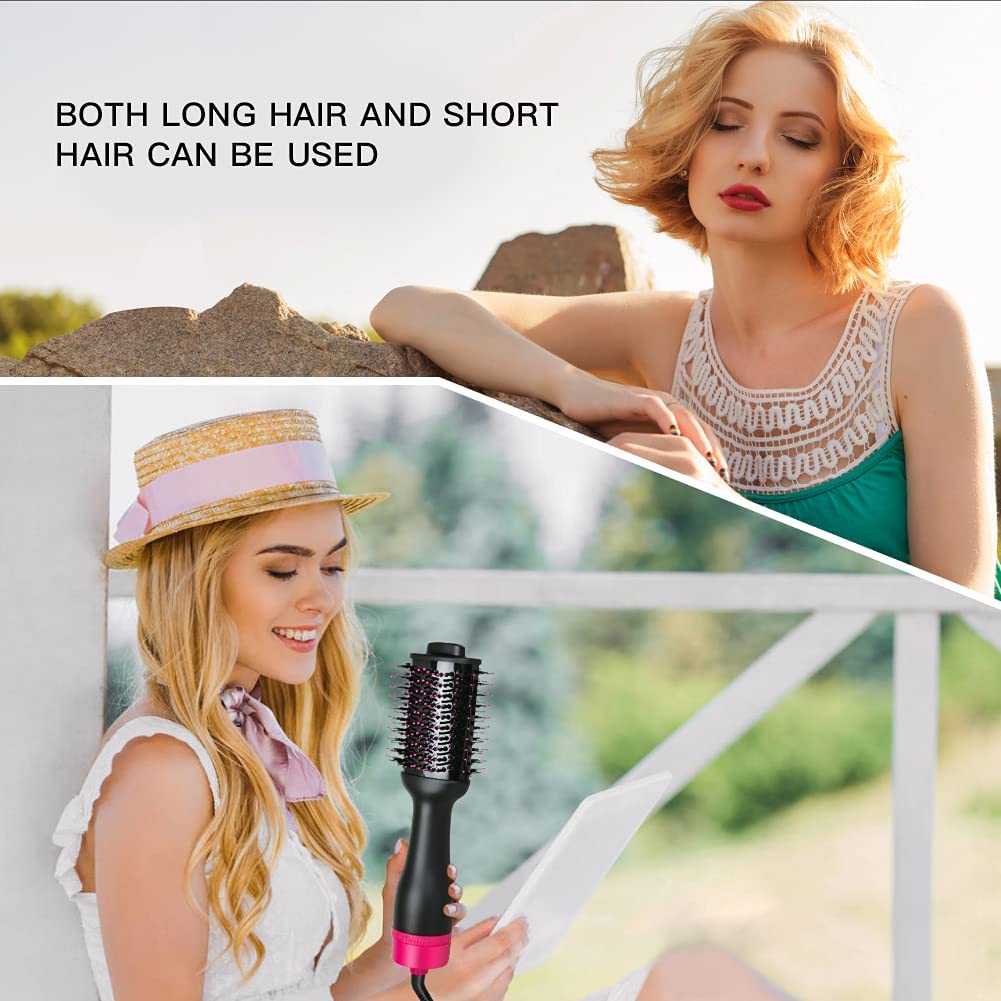 hot-air-one-step-hair-dryer-negative-ion-anti-frizz-blowout-for-drying-straightening-curling-and-volumizer-au-plug at www.mallsonline.com.au