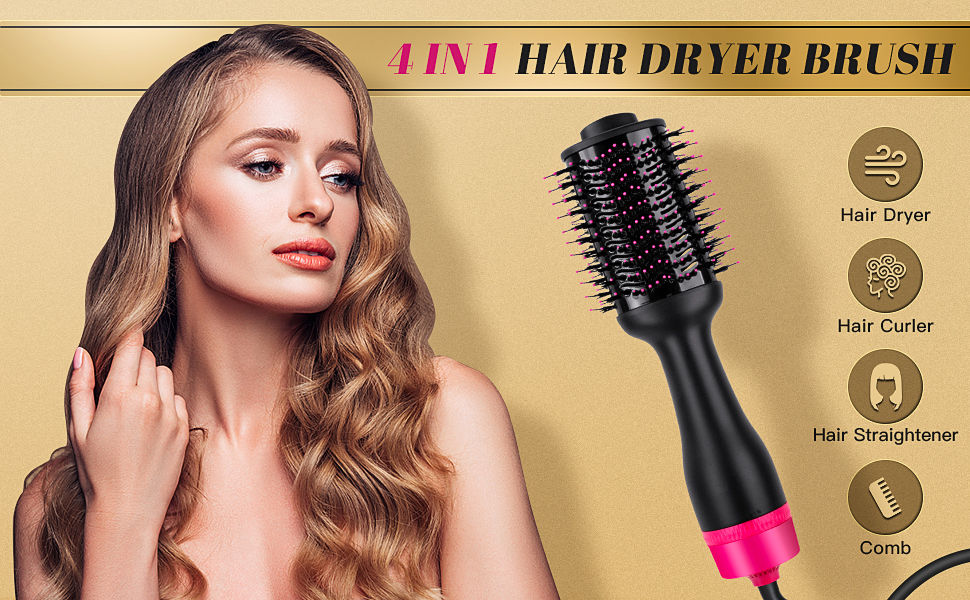 hot-air-one-step-hair-dryer-negative-ion-anti-frizz-blowout-for-drying-straightening-curling-and-volumizer-au-plug at www.mallsonline.com.au