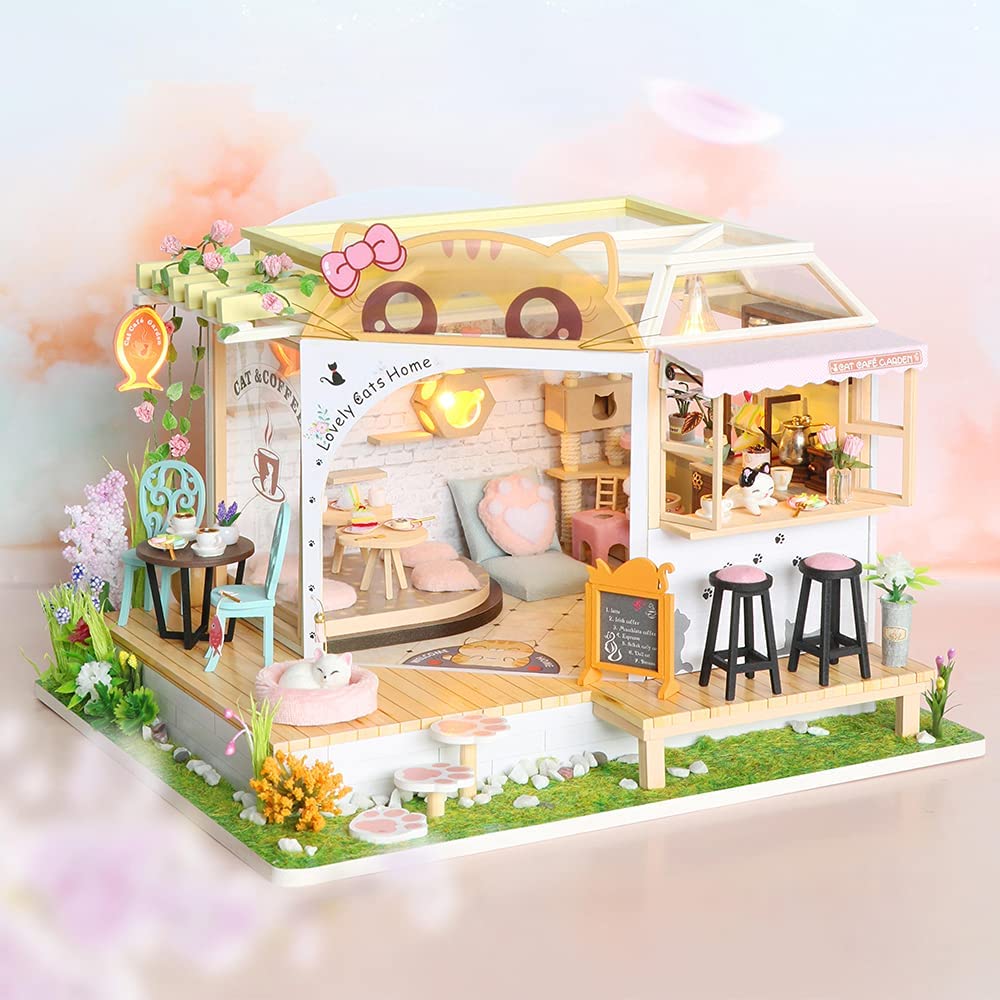 dollhouse-miniature-with-furniture-kit-plus-dust-proof-and-music-movement-cat-coffee-valentines-day-gift-idea at www.mallsonline.com.au