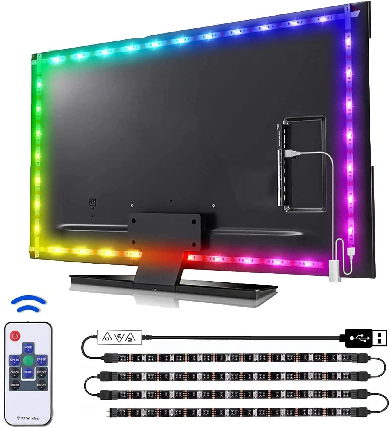 3m-led-strip-lights-rope-light-for-tv-gaming-and-computer-lights-strip-app-with-remote-control at www.mallsonline.com.au