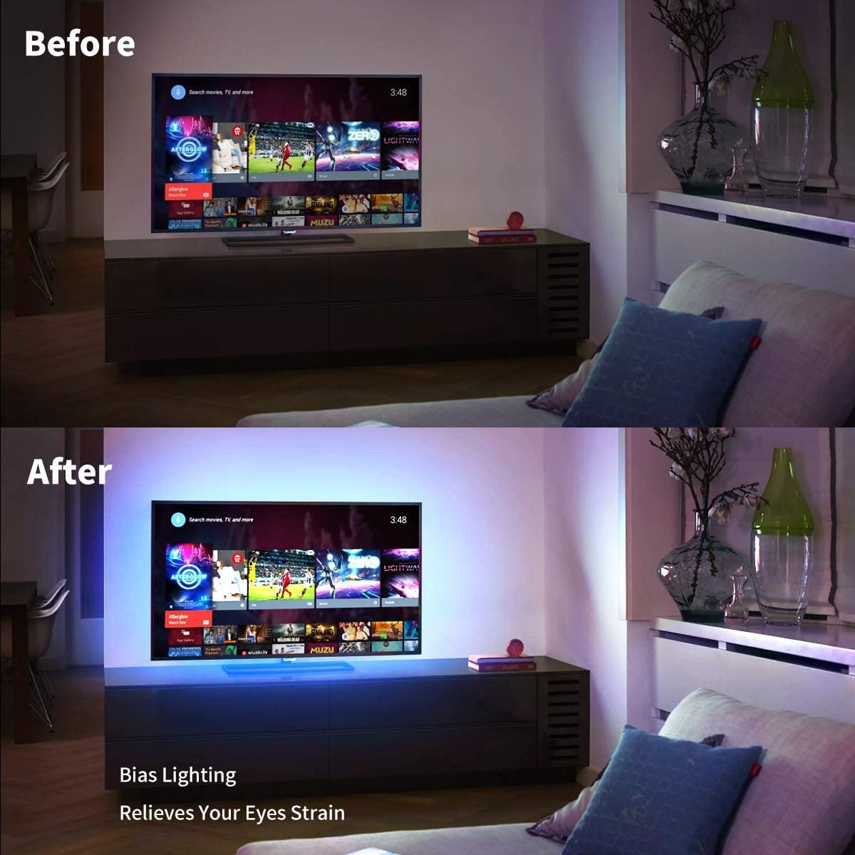 3m-led-strip-lights-rope-light-for-tv-gaming-and-computer-lights-strip-app-with-remote-control at www.mallsonline.com.au