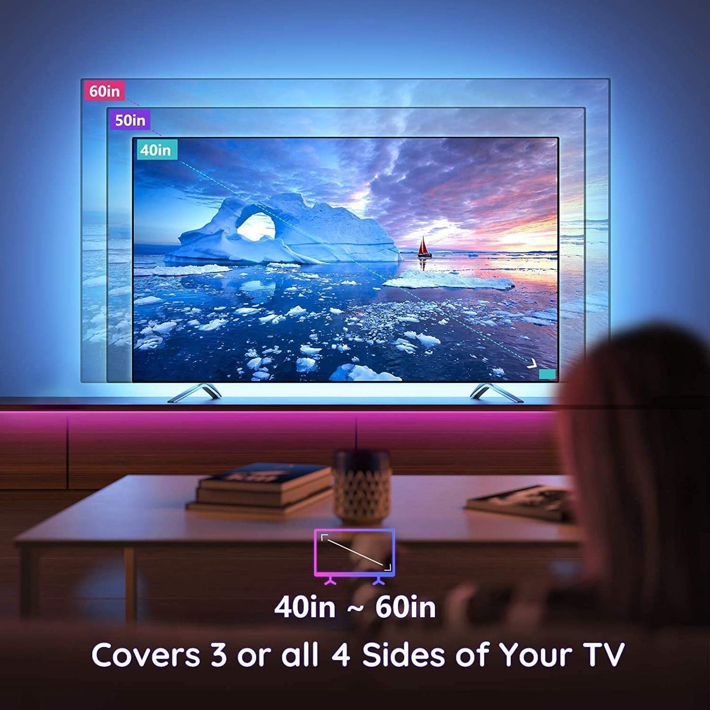 3m-led-strip-lights-rope-light-for-tv-gaming-and-computer-lights-strip-app-with-remote-control at www.mallsonline.com.au