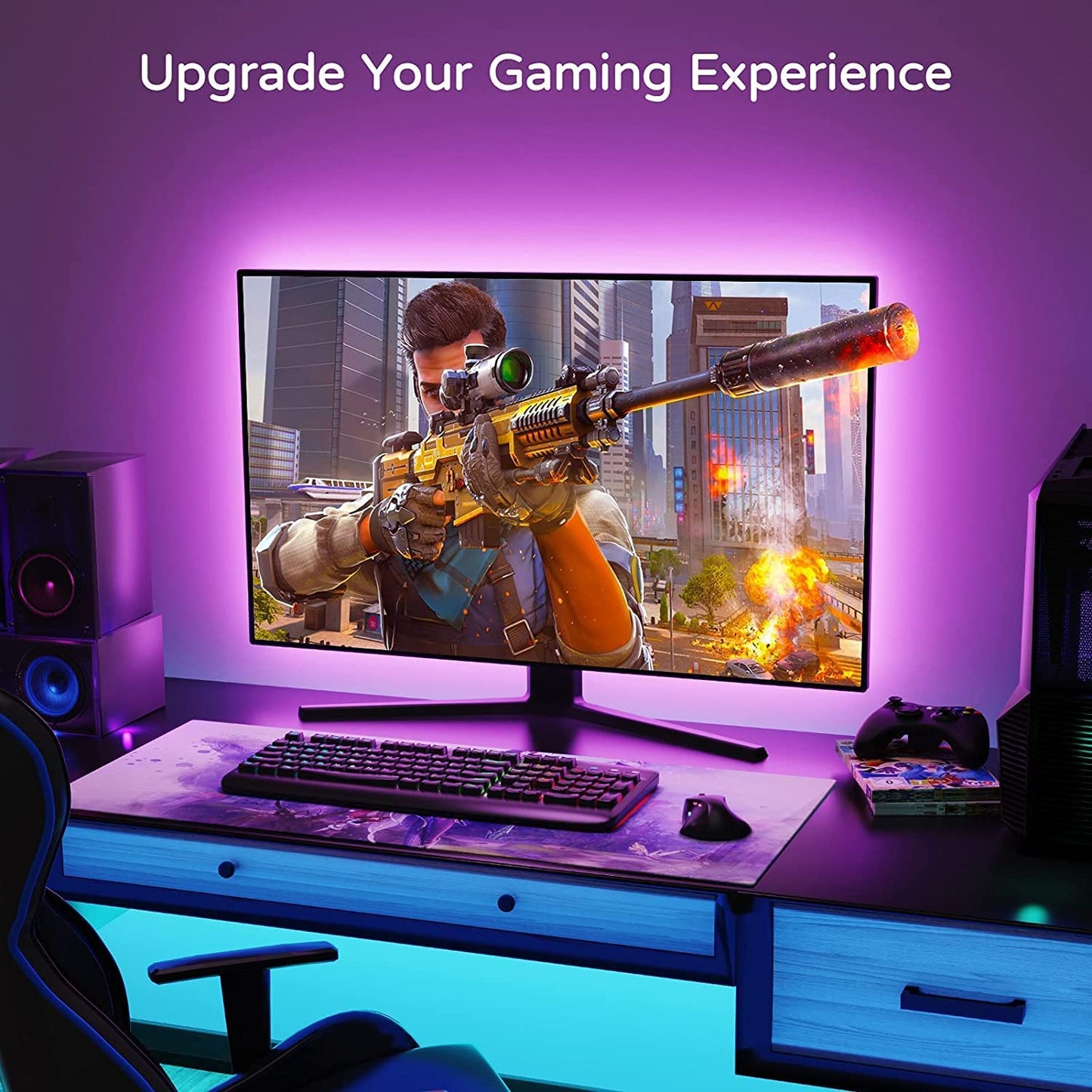 3m-led-strip-lights-rope-light-for-tv-gaming-and-computer-lights-strip-app-with-remote-control at www.mallsonline.com.au