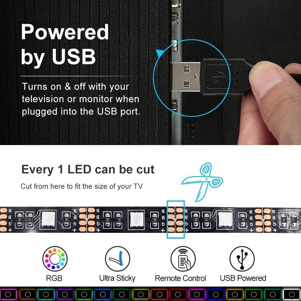 3m-led-strip-lights-rope-light-for-tv-gaming-and-computer-lights-strip-app-with-remote-control at www.mallsonline.com.au