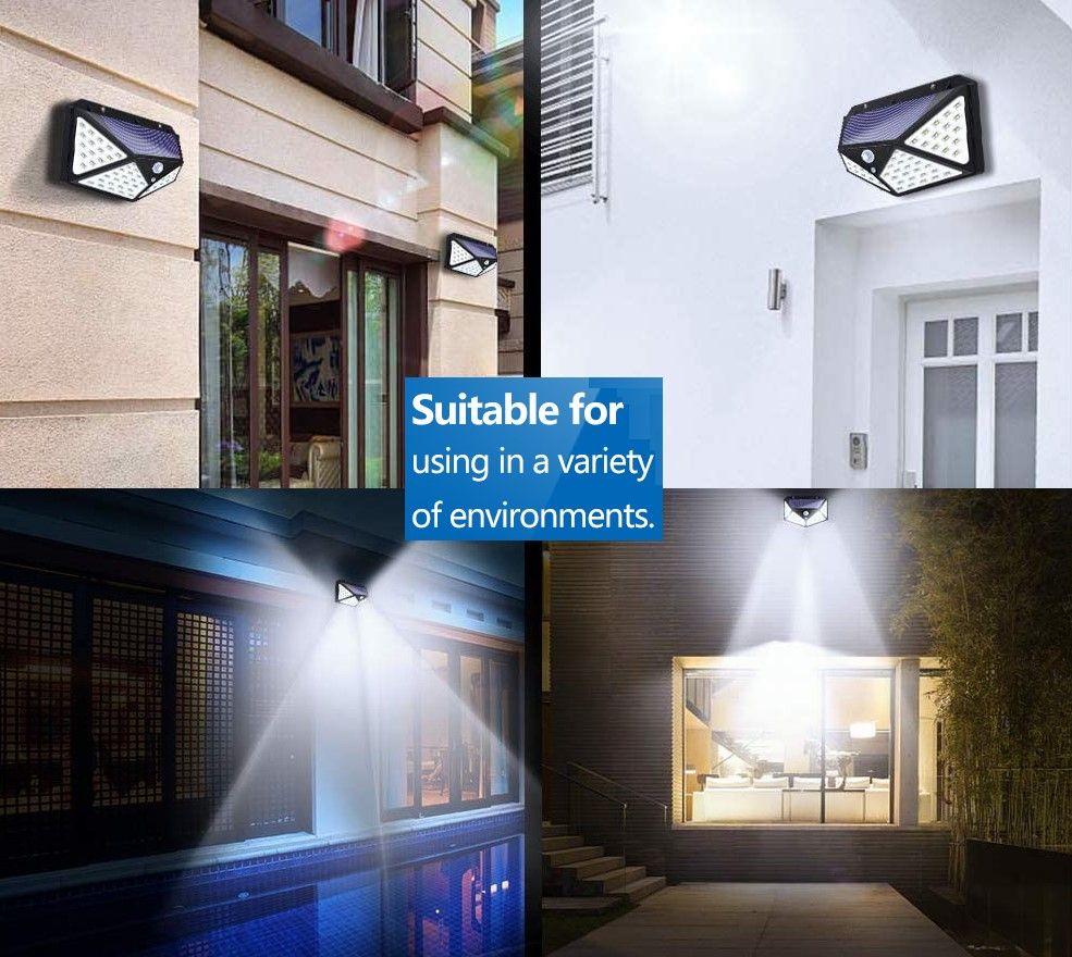 100-waterproof-led-motion-sensor-solar-security-lights-outdoor-2pack www.mallsonline.com.au