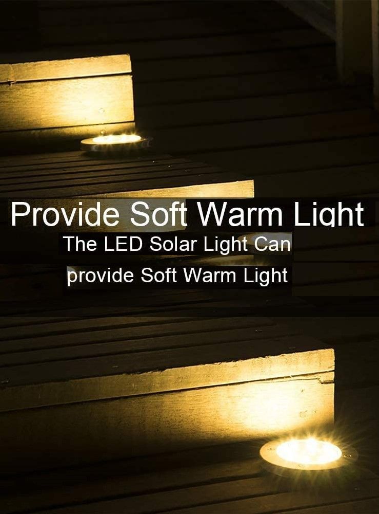 8-pack-led-solar-pathway-lights-outdoor-solar-ground-lights-warm-white www.mallsonline.com.au