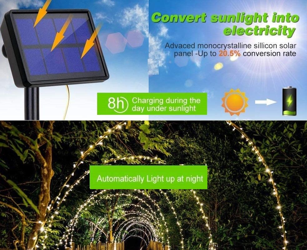 20m-200-led-solar-powered-outdoor-lights-with-8-lighting-modes-and-waterproof-for-home-garden-and-decoration www.mallsonline.com.au