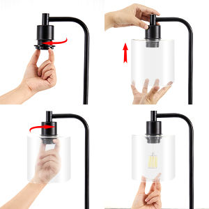 2x-pack-industrial-table-lamp-with-2-usb-port-for-bedside-nightstand-desk-and-living-room-office-bulb-not-included at www.mallsonline.com.au