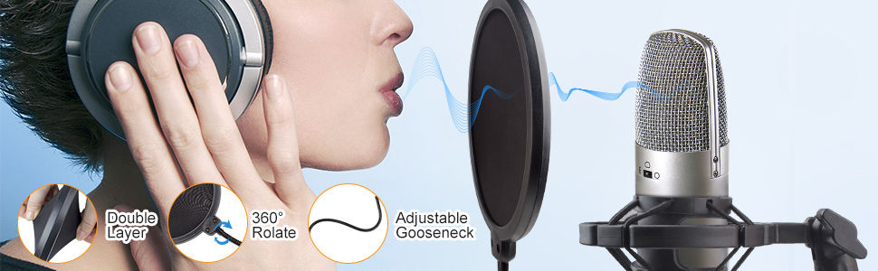microphone-radio-broadcasting-stand-with-3-8to-5-8-screw-adapter-and-windscreen-pop-filter at www.mallsonline.com.au