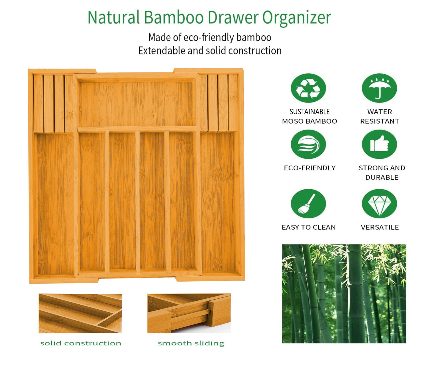 large-capacity-bamboo-expandable-drawer-organizer-with-knife-block-holder-for-home-kitchen-utensils www.mallsonline.com.au