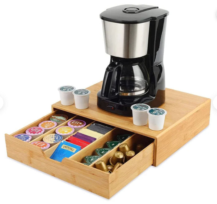 bamboo-k-cup-coffee-pod-holder-storage-organizer-for-kitchen-jewelry-and-cosmetic at www.mallsonline.com.au