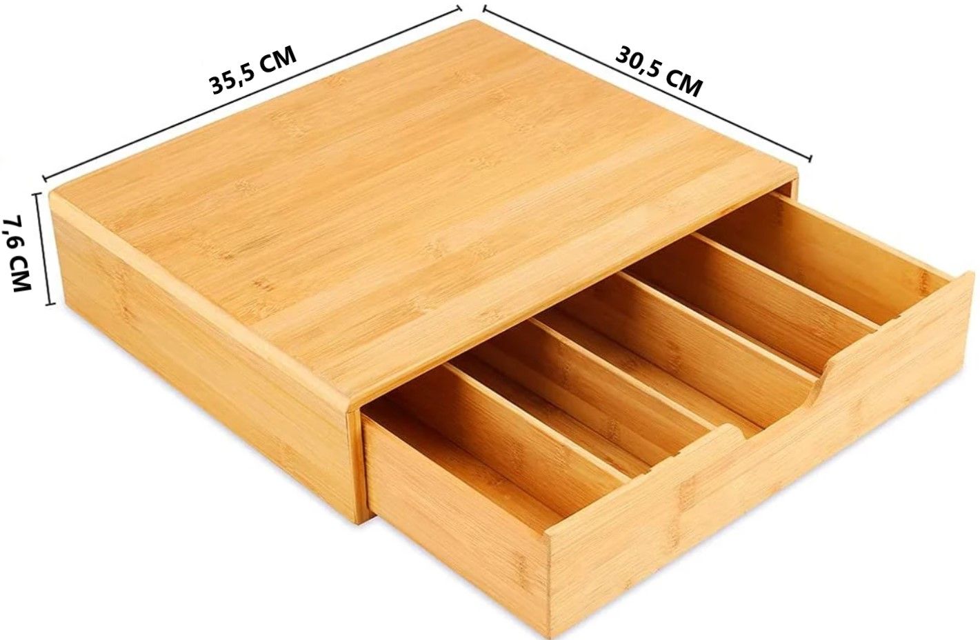 bamboo-k-cup-coffee-pod-holder-storage-organizer-for-kitchen-jewelry-and-cosmetic at www.mallsonline.com.au