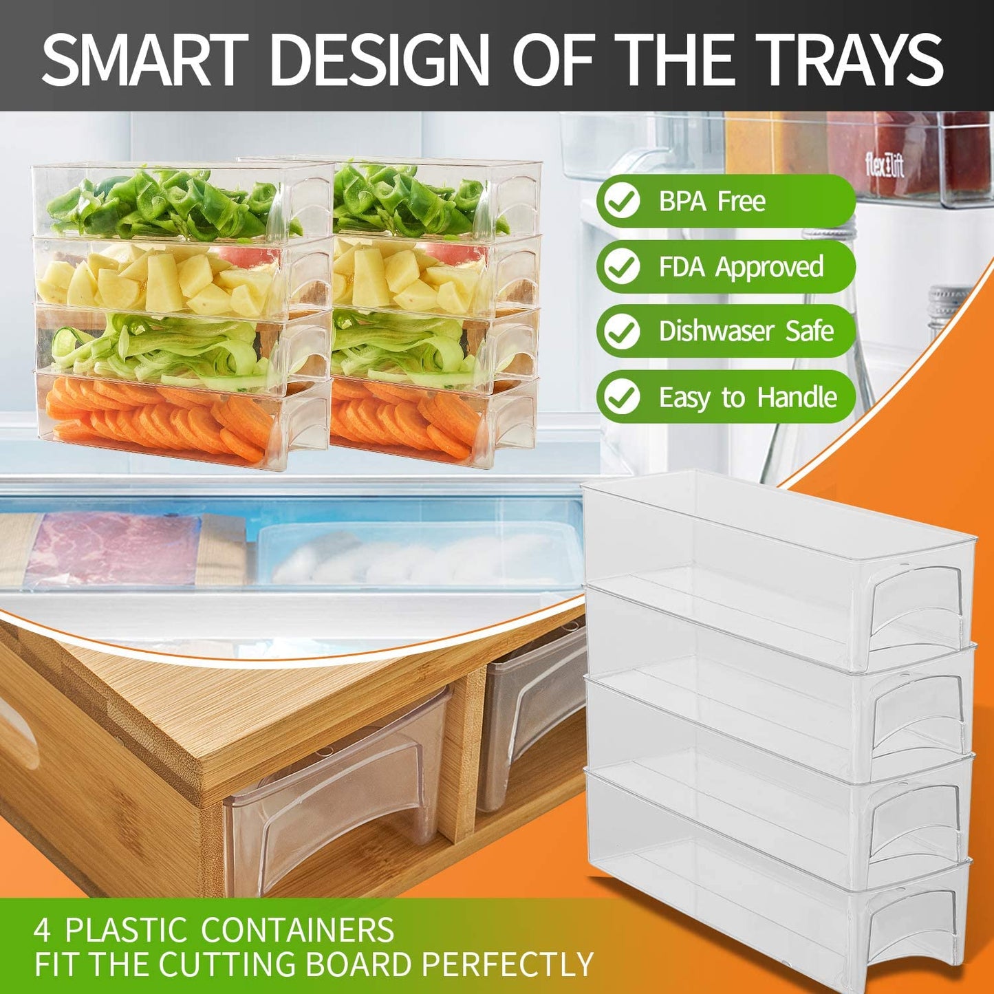 large-bamboo-cutting-board-and-4-containers-with-mobile-holder-gift-included-for-home-kitchen at www.mallsonline.com.au