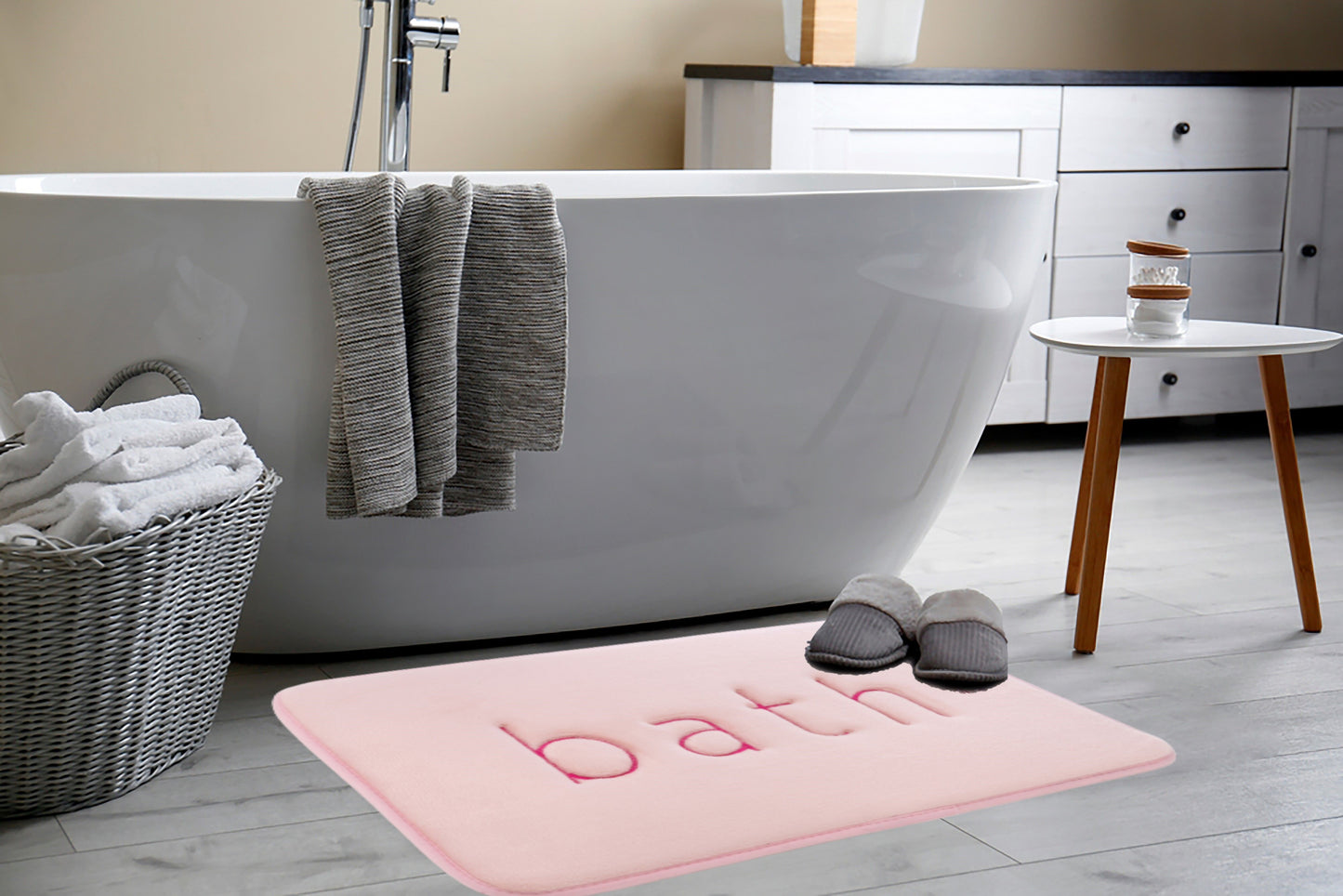 extra-thick-memory-foam-super-comfort-bath-rug-mat-for-bathroom-60-x-40-cm-pink at www.mallsonline.com.au