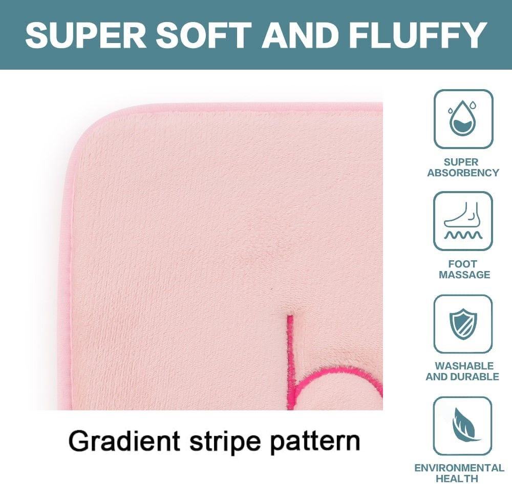 extra-thick-memory-foam-super-comfort-bath-rug-mat-for-bathroom-60-x-40-cm-pink at www.mallsonline.com.au