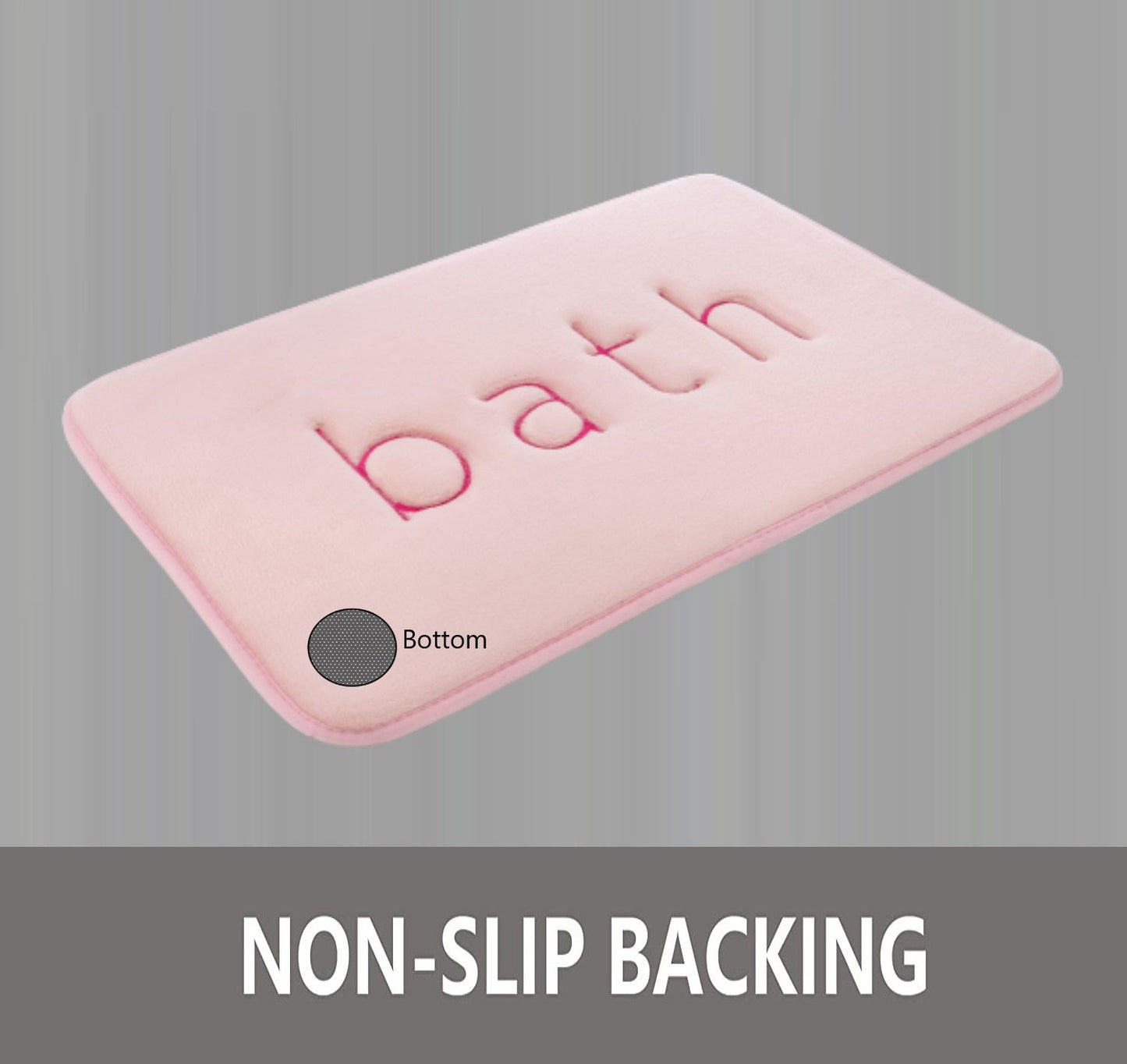 extra-thick-memory-foam-super-comfort-bath-rug-mat-for-bathroom-60-x-40-cm-pink at www.mallsonline.com.au