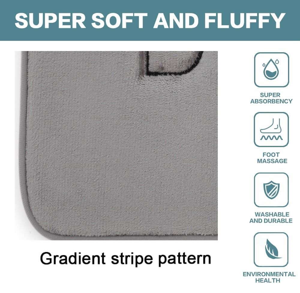 extra-thick-memory-foam-super-comfort-bath-rug-mat-for-bathroom-60-x-40-cm-grey at www.mallsonline.com.au