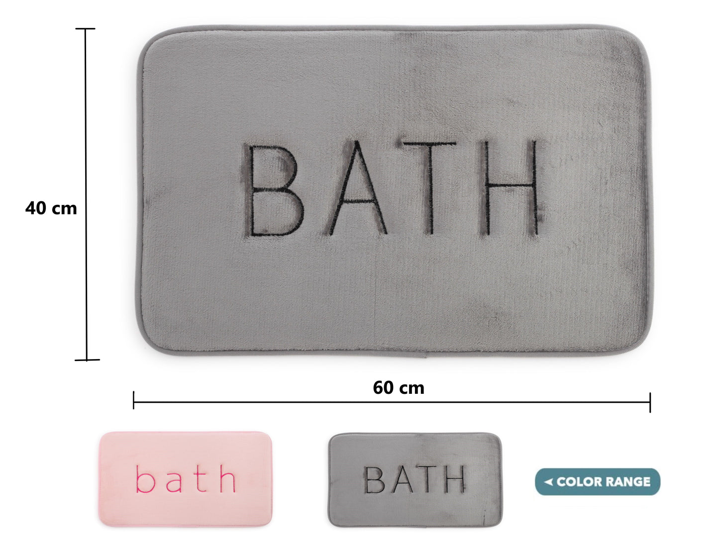 extra-thick-memory-foam-super-comfort-bath-rug-mat-for-bathroom-60-x-40-cm-grey at www.mallsonline.com.au