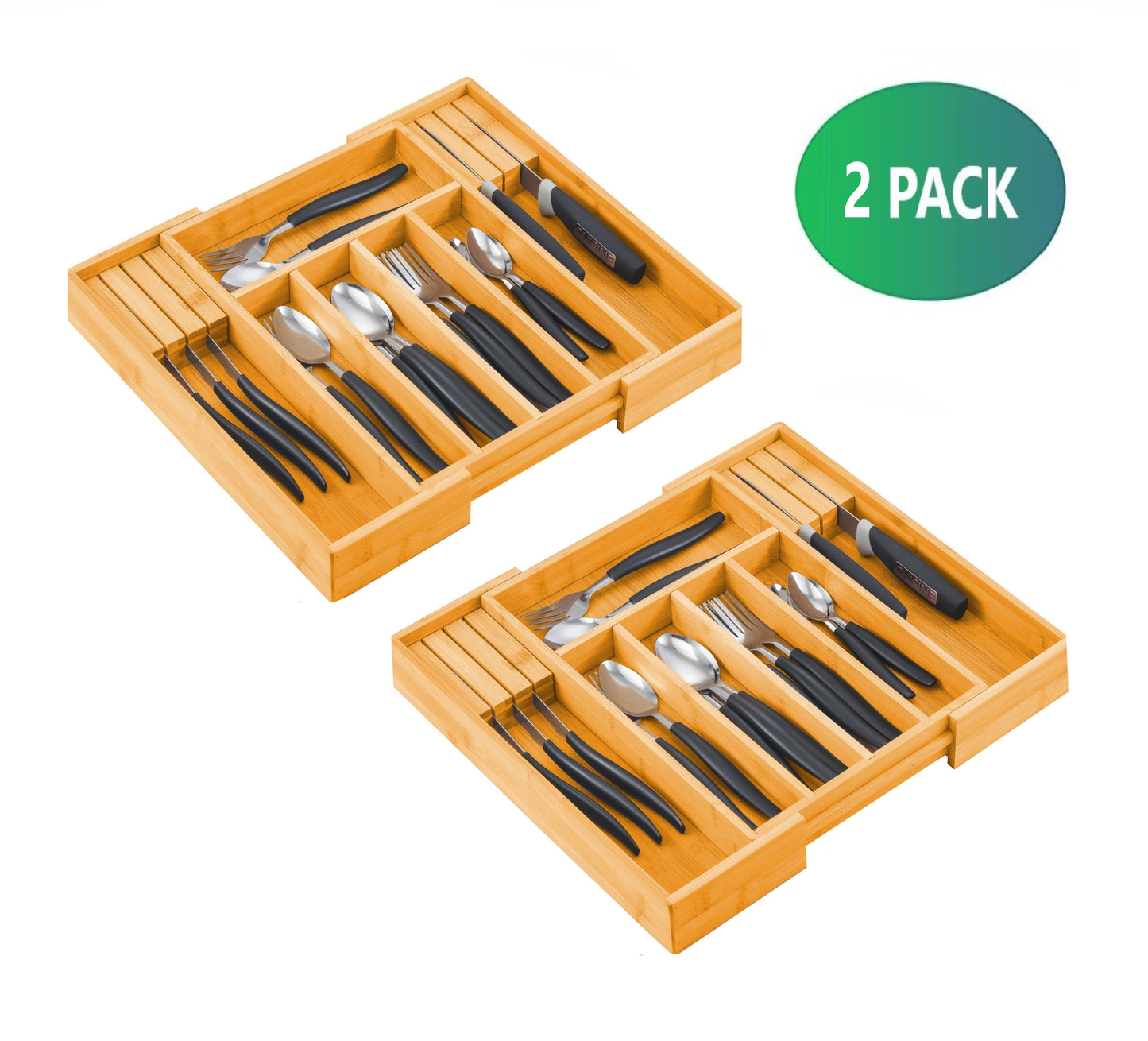 2-pack-large-capacity-bamboo-expandable-drawer-organizer-with-knife-block-holder-for-home-kitchen-utensils www.mallsonline.com.au