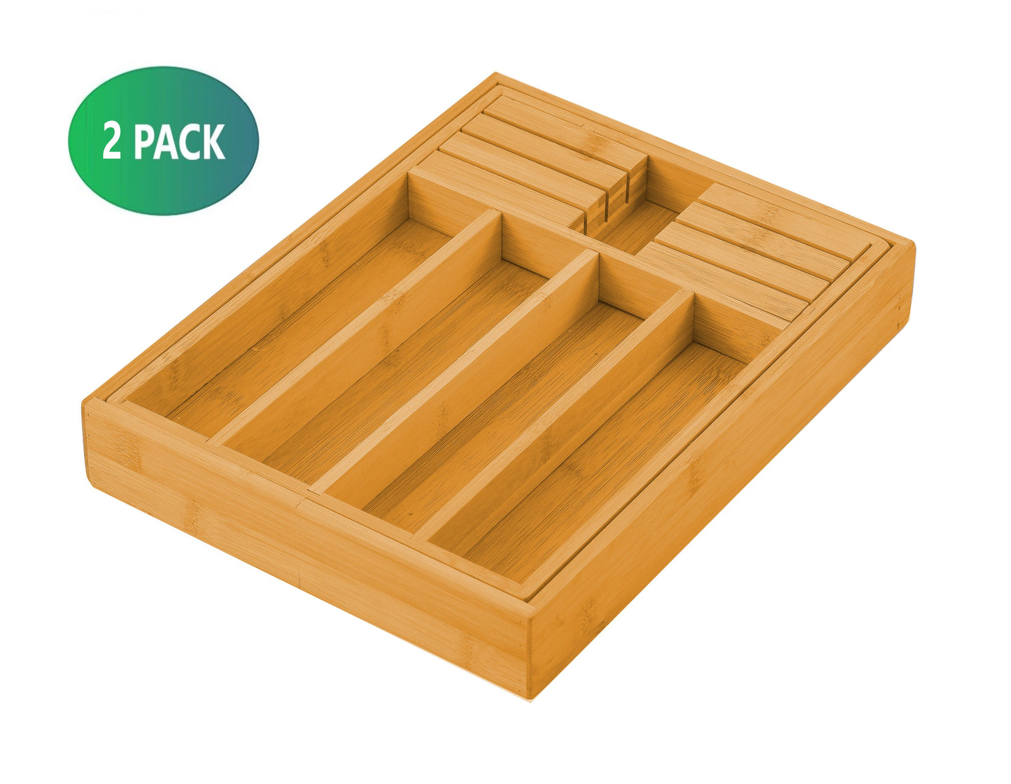 2-pack-large-capacity-bamboo-expandable-drawer-organizer-with-knife-block-holder-for-home-kitchen-utensils www.mallsonline.com.au