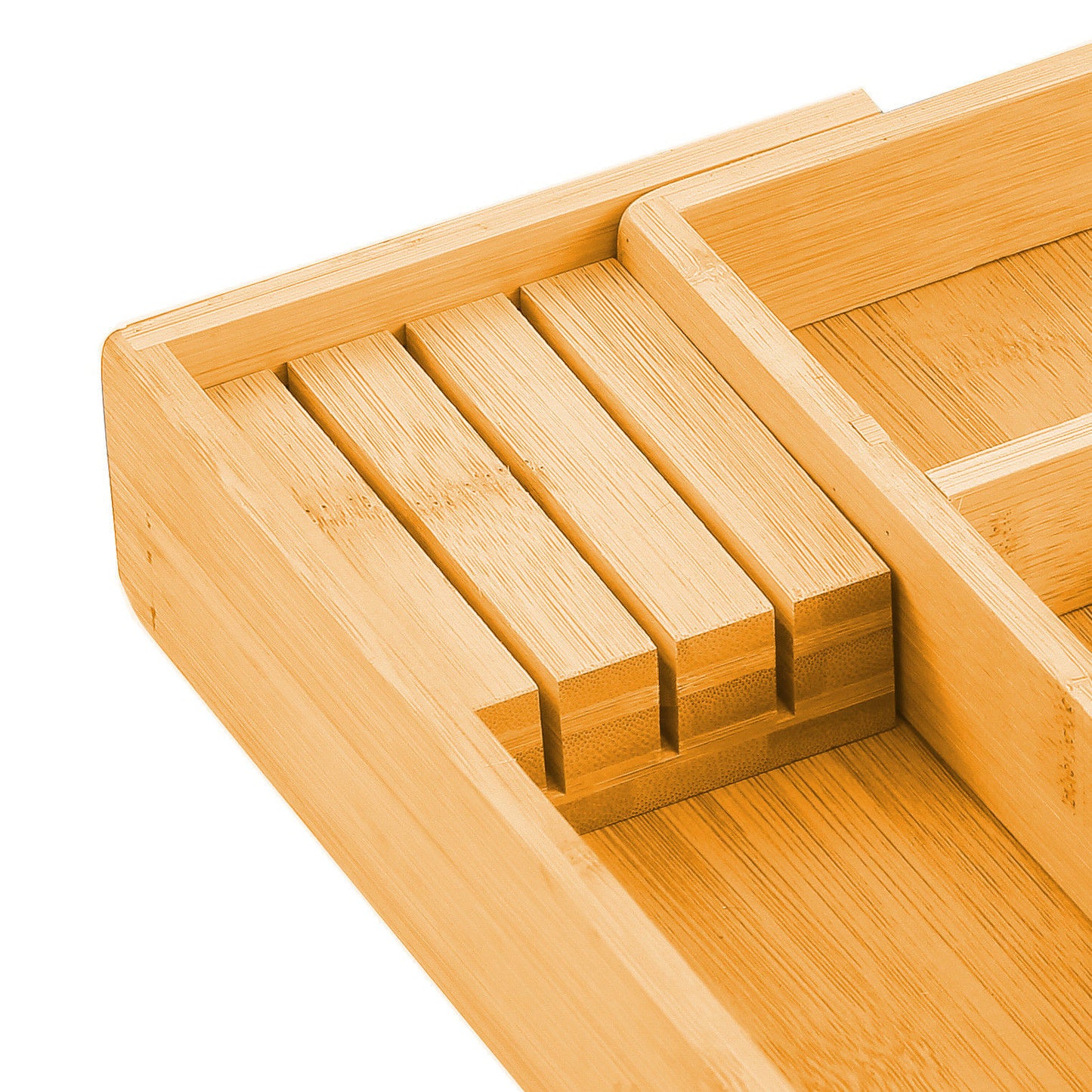 2-pack-large-capacity-bamboo-expandable-drawer-organizer-with-knife-block-holder-for-home-kitchen-utensils www.mallsonline.com.au