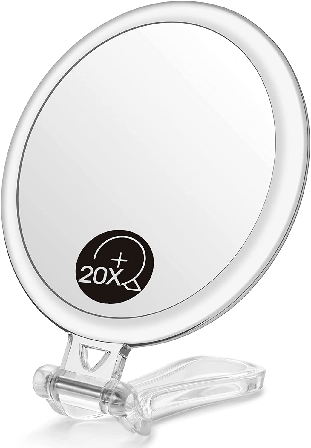 double-sided-1x-20x-magnifying-foldable-makeup-mirror-for-handheld-table-and-travel-usage at www.mallsonline.com.au