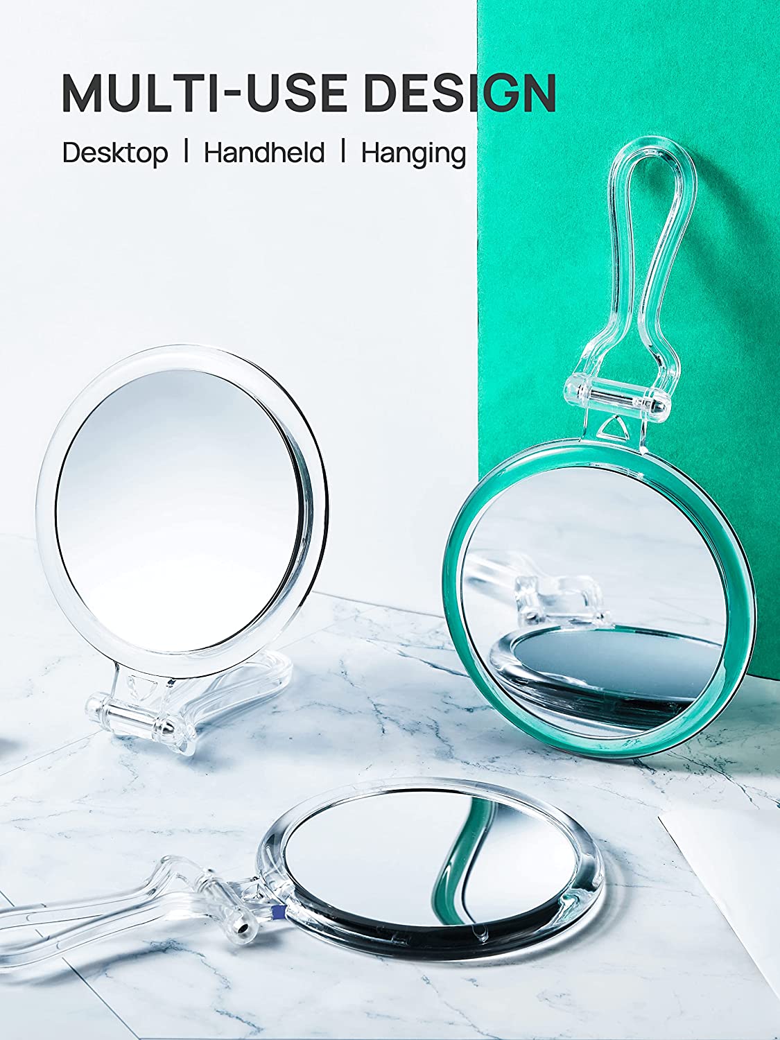 double-sided-1x-20x-magnifying-foldable-makeup-mirror-for-handheld-table-and-travel-usage at www.mallsonline.com.au