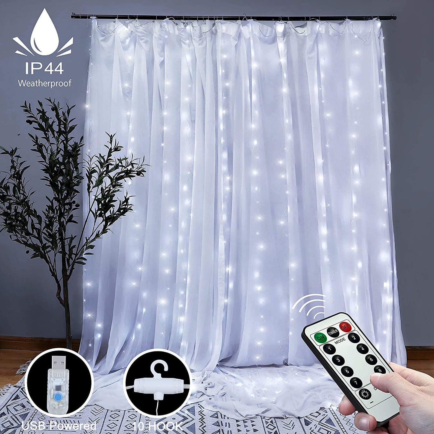 300-leds-window-curtain-fairy-lights-8-modes-with-remote-300-x-300cm at www.mallsonline.com.au