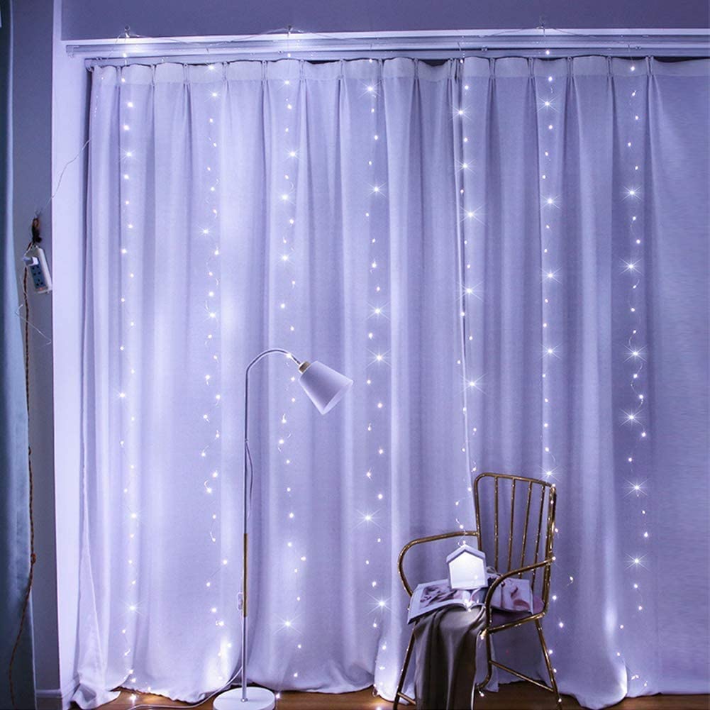 300-leds-window-curtain-fairy-lights-8-modes-with-remote-300-x-300cm at www.mallsonline.com.au