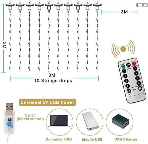 300-leds-window-curtain-fairy-lights-8-modes-and-remote-control-for-bedroom-multicolor-300-x-300cm at www.mallsonline.com.au