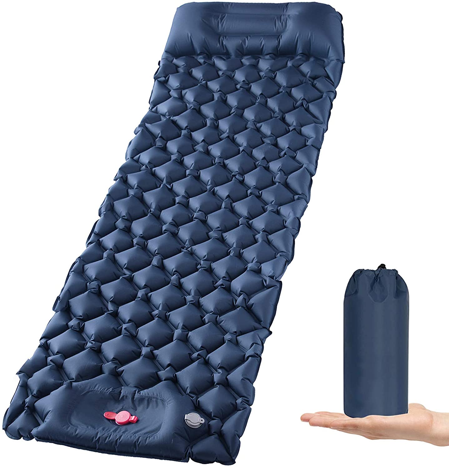 ultralight-inflatable-camping-sleeping-pad-with-pillow-for-travelling-and-hiking www.mallsonline.com.au