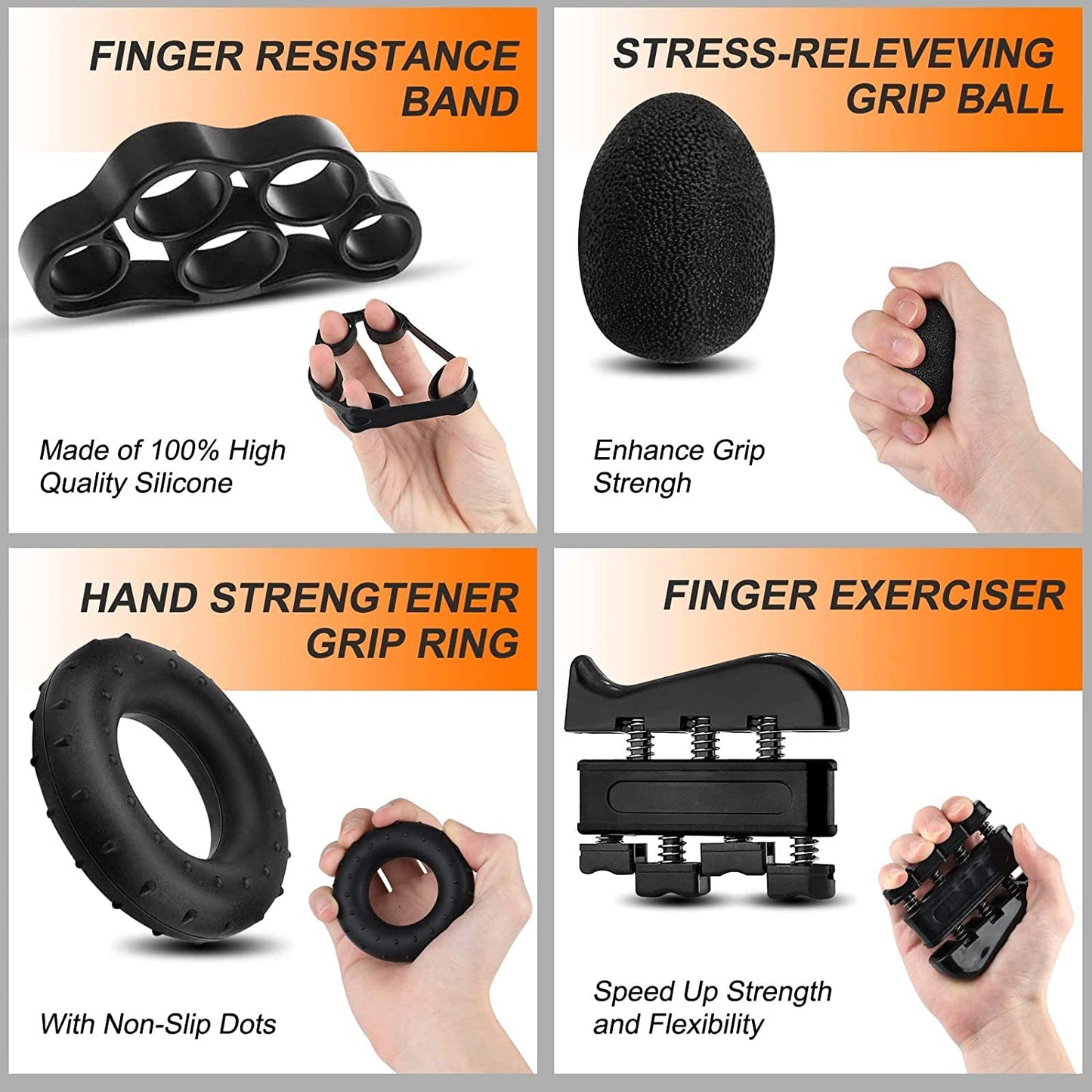 5-pack-adjustable-resistance-hand-gripper-exerciser-workout-kit www.mallsonline.com.au