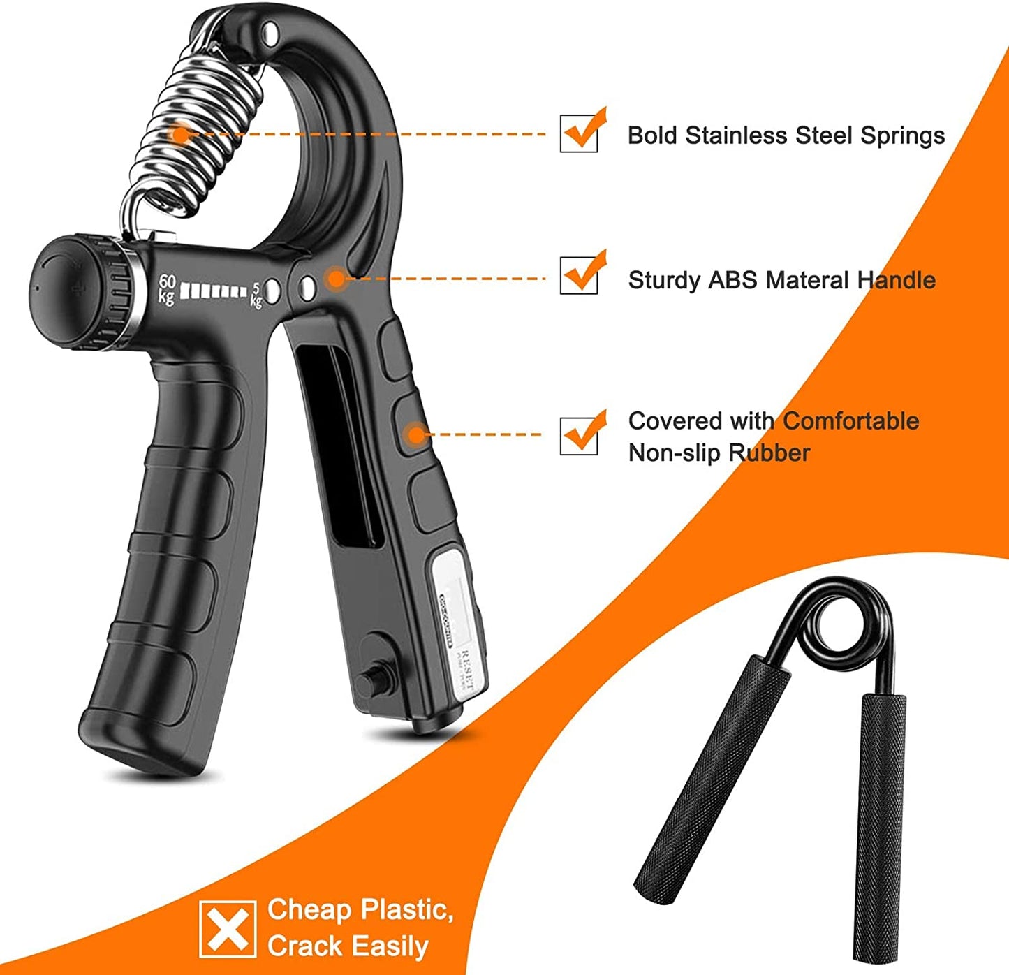 5-pack-adjustable-resistance-hand-gripper-exerciser-workout-kit www.mallsonline.com.au