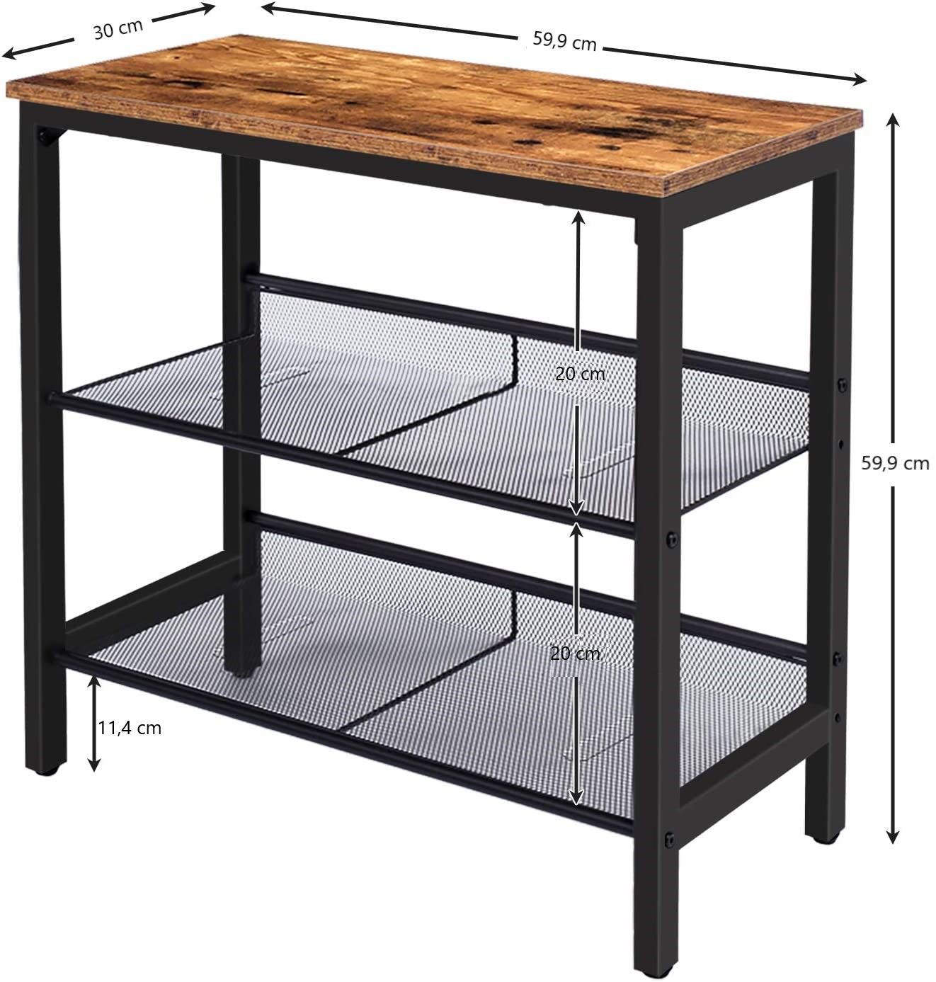 2-tier-shoe-rack-industrial-shoe-organizer-storage-bench at www.mallsonline.com.au