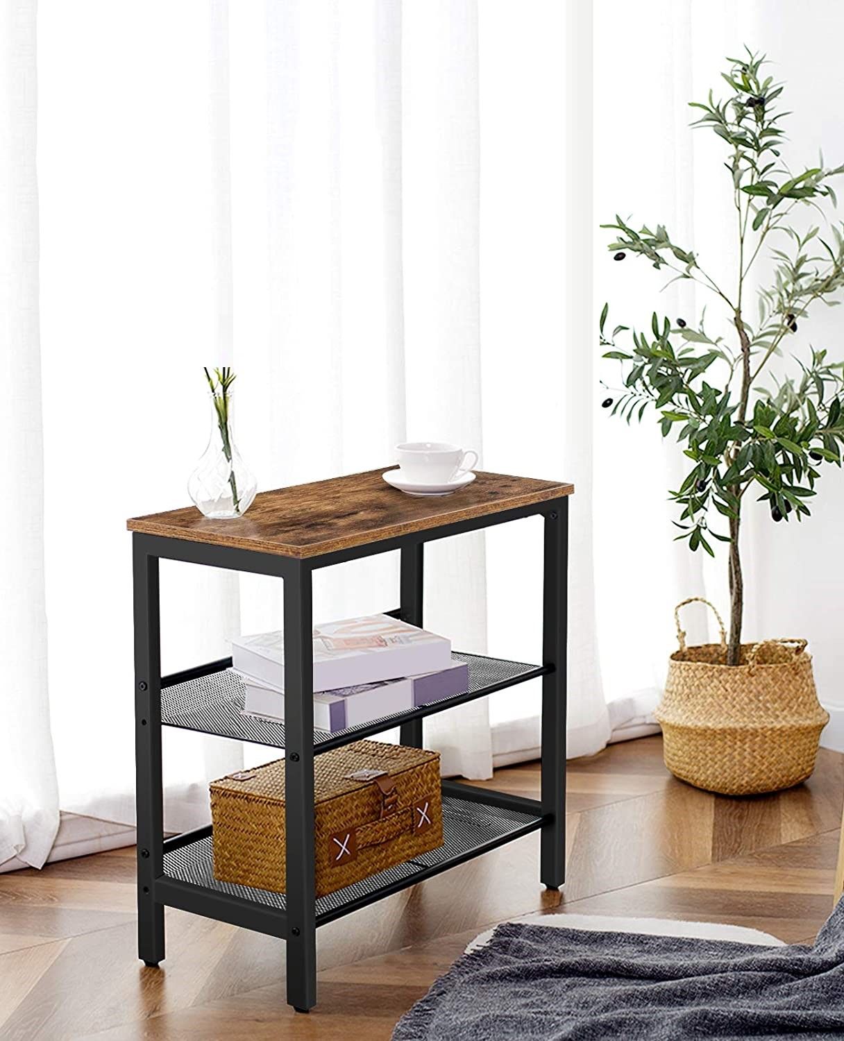 2-tier-shoe-rack-industrial-shoe-organizer-storage-bench at www.mallsonline.com.au