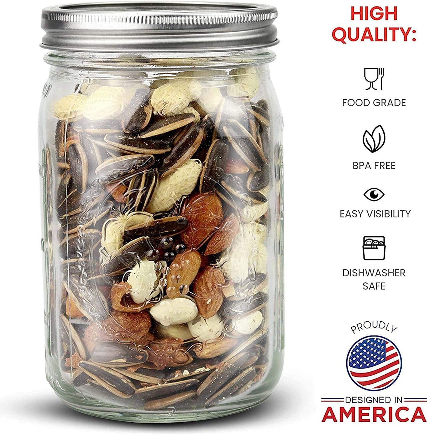 12-pieces-canning-jars-480ml-mason-jar-empty-glass-spice-bottles-with-airtight-lids-and-labels www.mallsonline.com.au