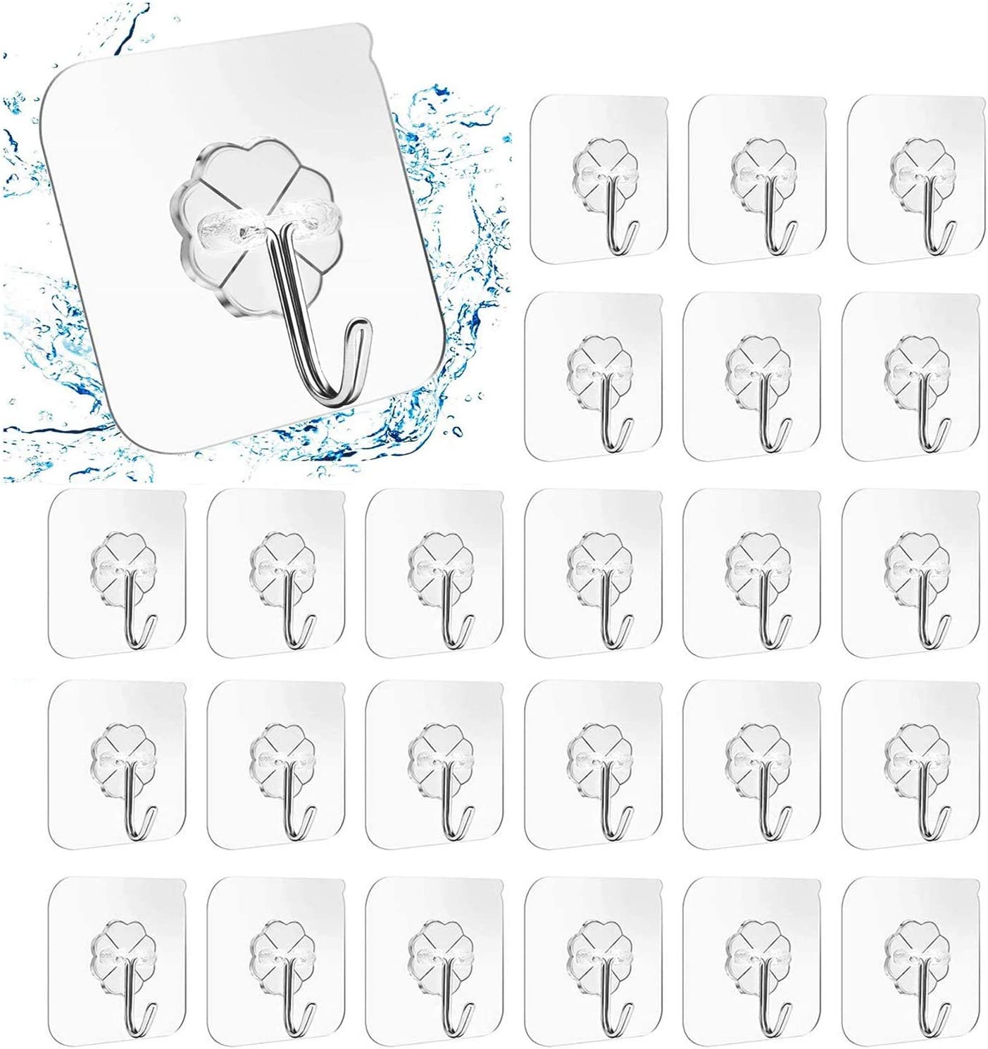 24-packs-heavy-duty-adhesive-hooks-kitchen-wall-hooks www.mallsonline.com.au