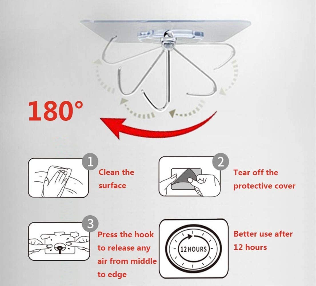 24-packs-heavy-duty-adhesive-hooks-kitchen-wall-hooks www.mallsonline.com.au