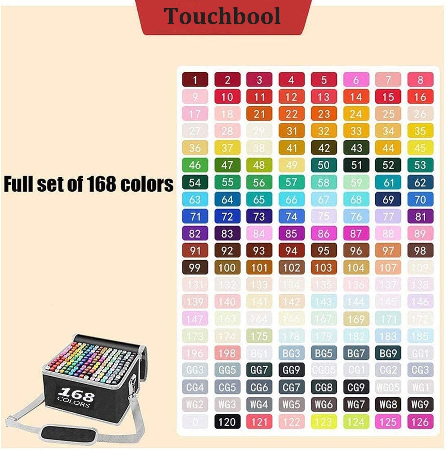 168-colours-graffiti-pen-permanent-marker-pens-set-for-adults-and-children www.mallsonline.com.au