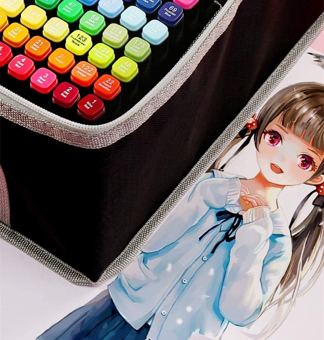 168-colours-graffiti-pen-permanent-marker-pens-set-for-adults-and-children www.mallsonline.com.au