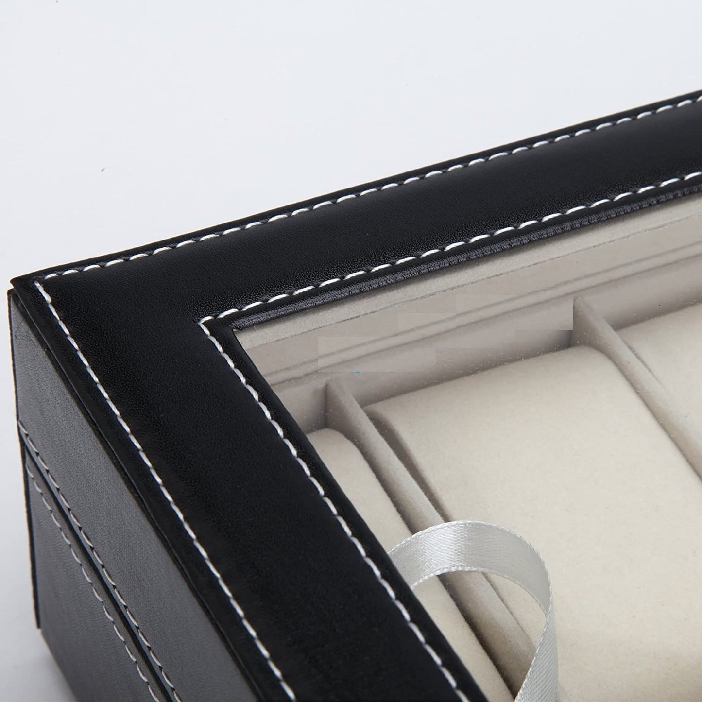 black-pu-leather-watch-organizer-display-storage-box-cases-for-men-women-10-slots www.mallsonline.com.au