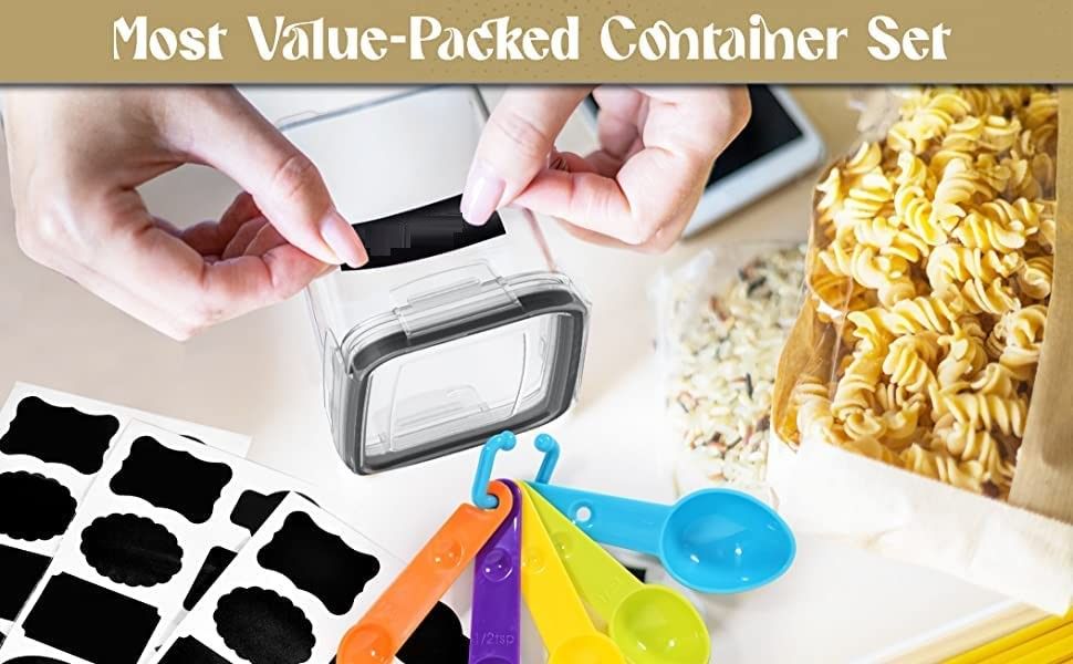 7-pieces-plastic-bpa-free-food-storage-containers-for-kitchen-black www.mallsonline.com.au