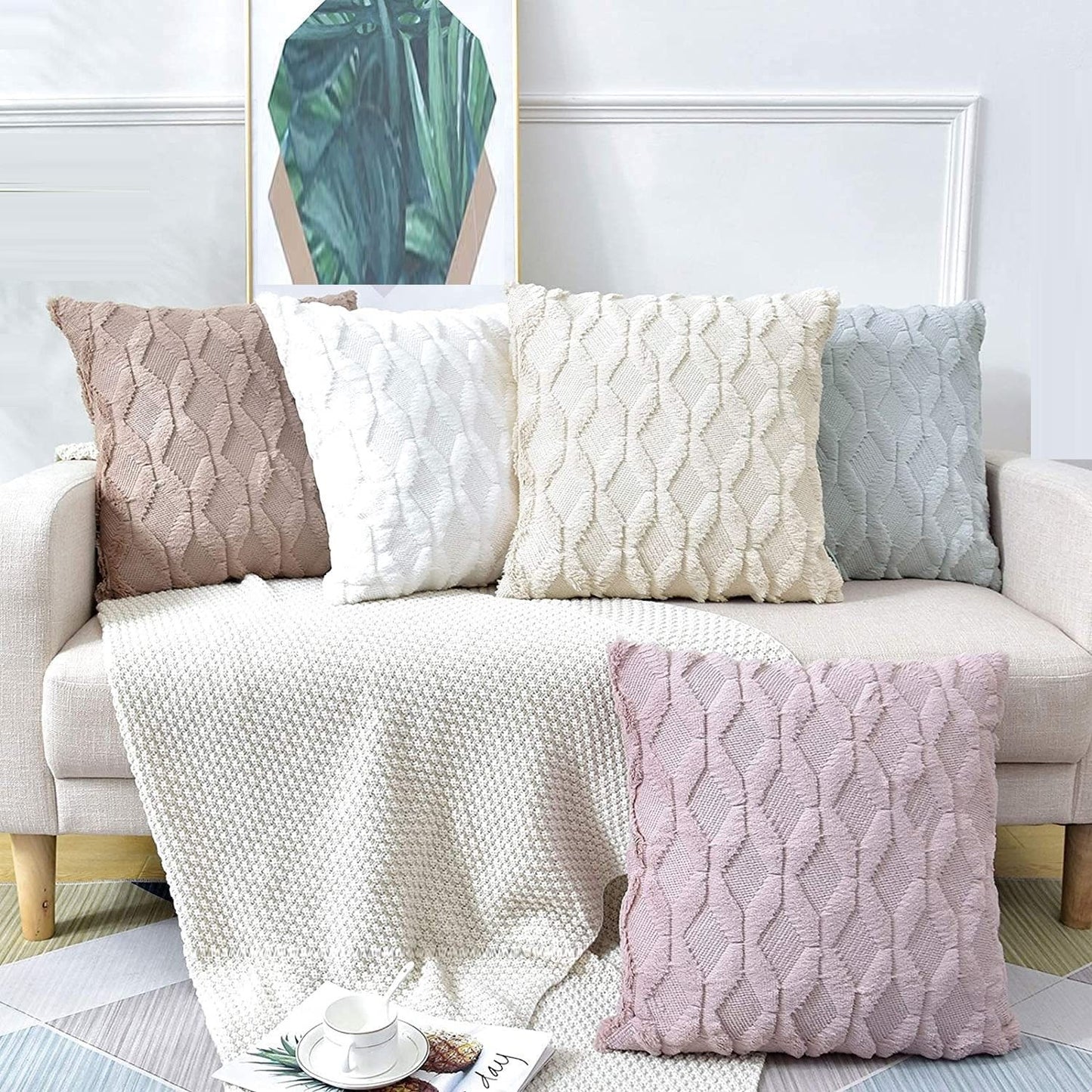 2-pack-decorative-boho-throw-pillow-covers-45-x-45-cm-white at www.mallsonline.com.au