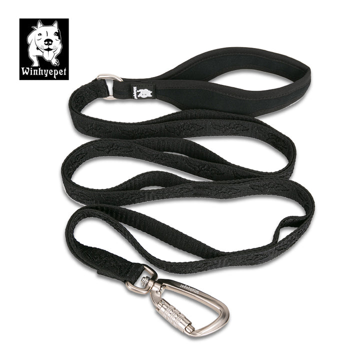 whinyepet-leash-black-m www.mallsonline.com.au