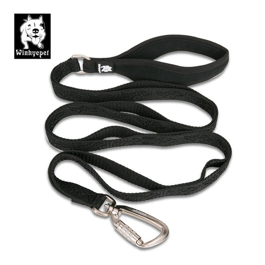 whinyepet-leash-black-l www.mallsonline.com.au