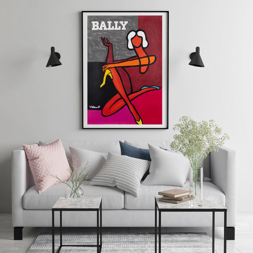 70cmx100cm-fashion-woman-black-frame-canvas-wall-art www.mallsonline.com.au
