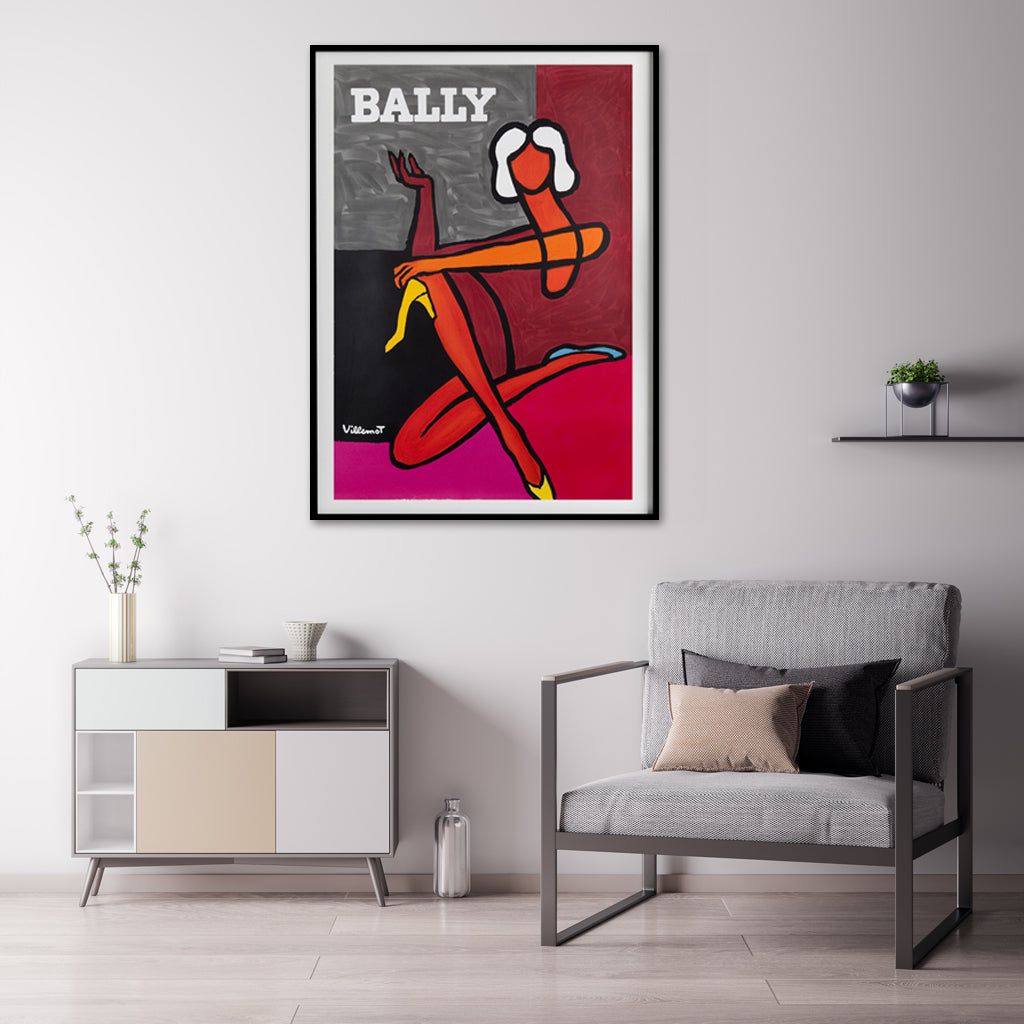 70cmx100cm-fashion-woman-black-frame-canvas-wall-art www.mallsonline.com.au
