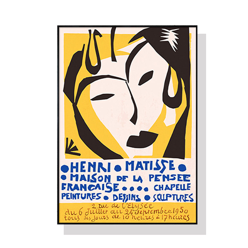 50cmx70cm-henri-matisse-black-frame-canvas-wall-art www.mallsonline.com.au