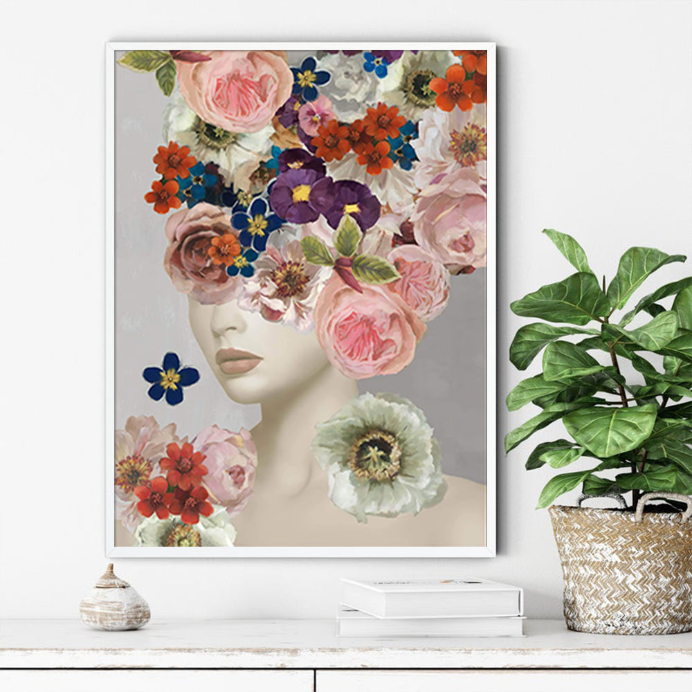 50cmx70cm-foolish-in-love-i-white-frame-canvas-wall-art at www.mallsonline.com.au