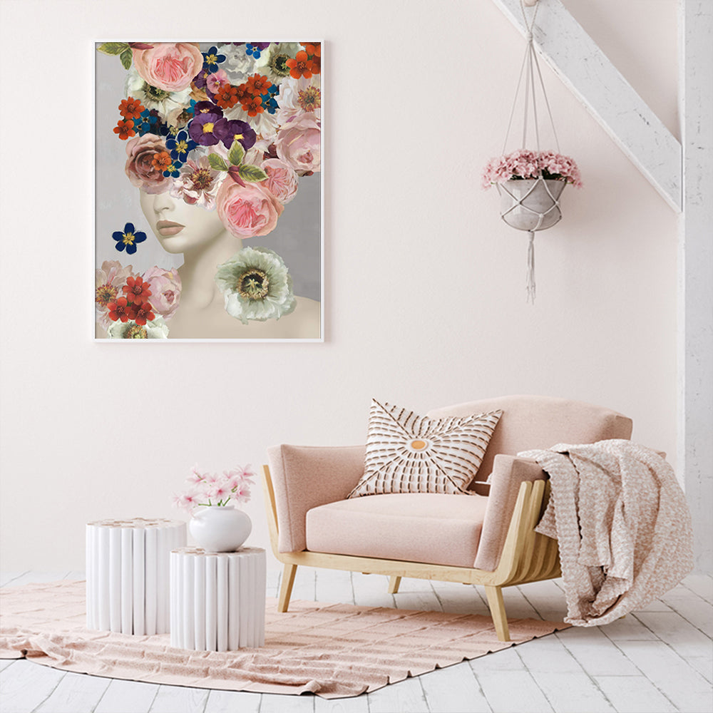 60cmx90cm-foolish-in-love-i-white-frame-canvas-wall-art at www.mallsonline.com.au